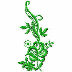 Flowers And Tree Embroidery Design 12 Flowers And Tree Embroidery Design 12